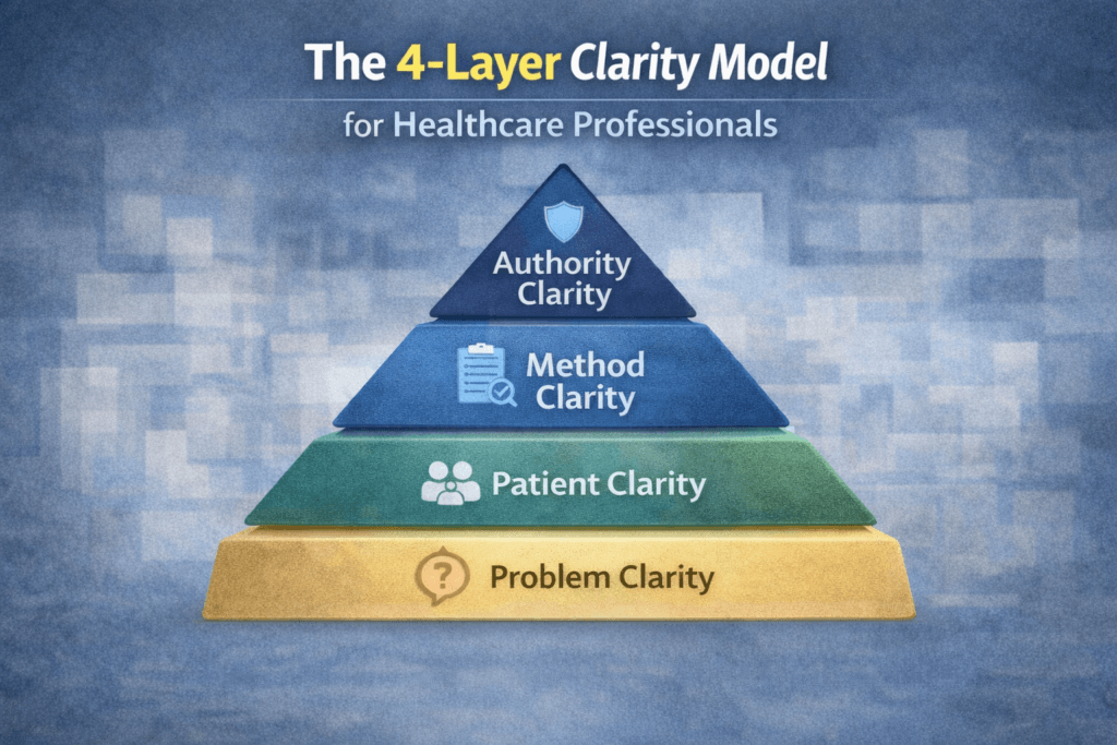 clarity for healthcare professionals using the four layer clarity model problem patient method authority